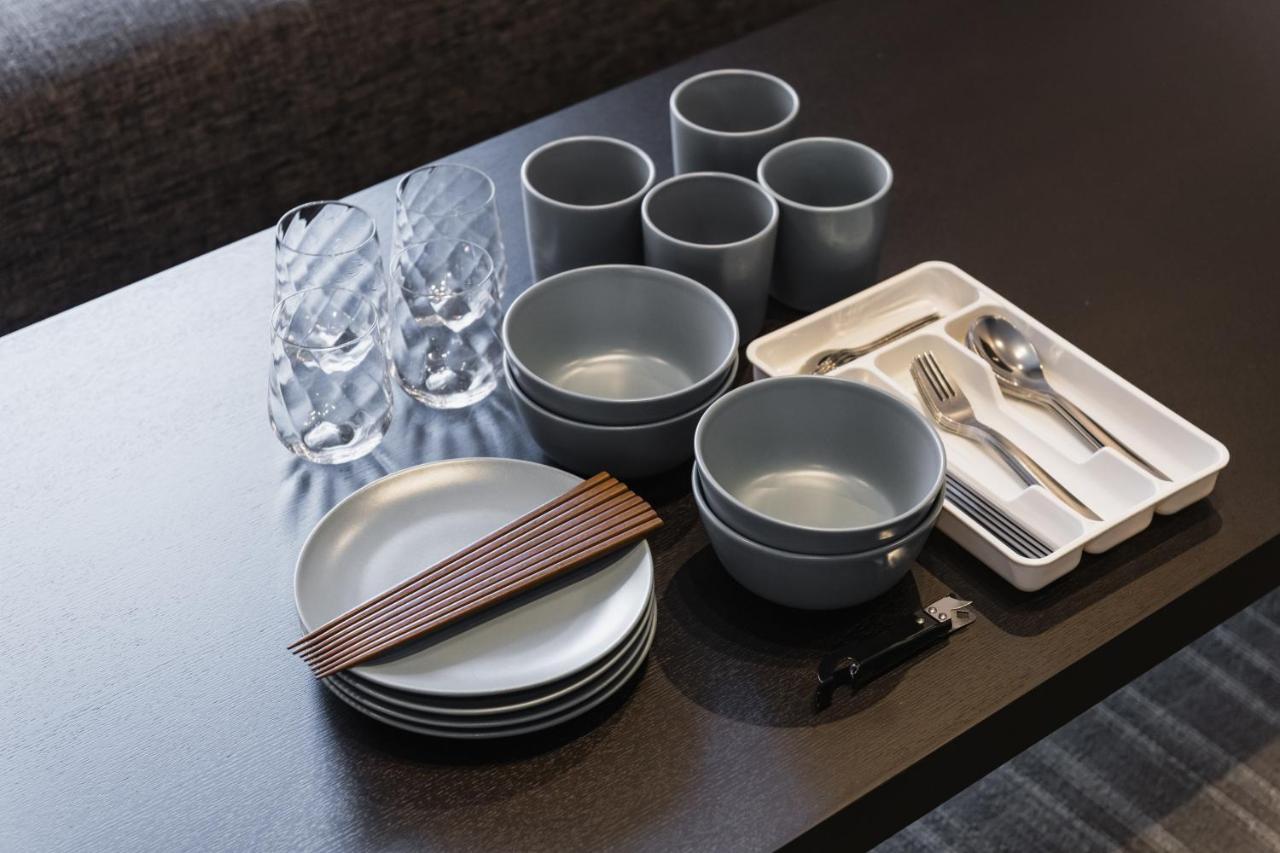 후쿠오카 Grand Base Yakuin Odori 아파트 호텔 외부 사진